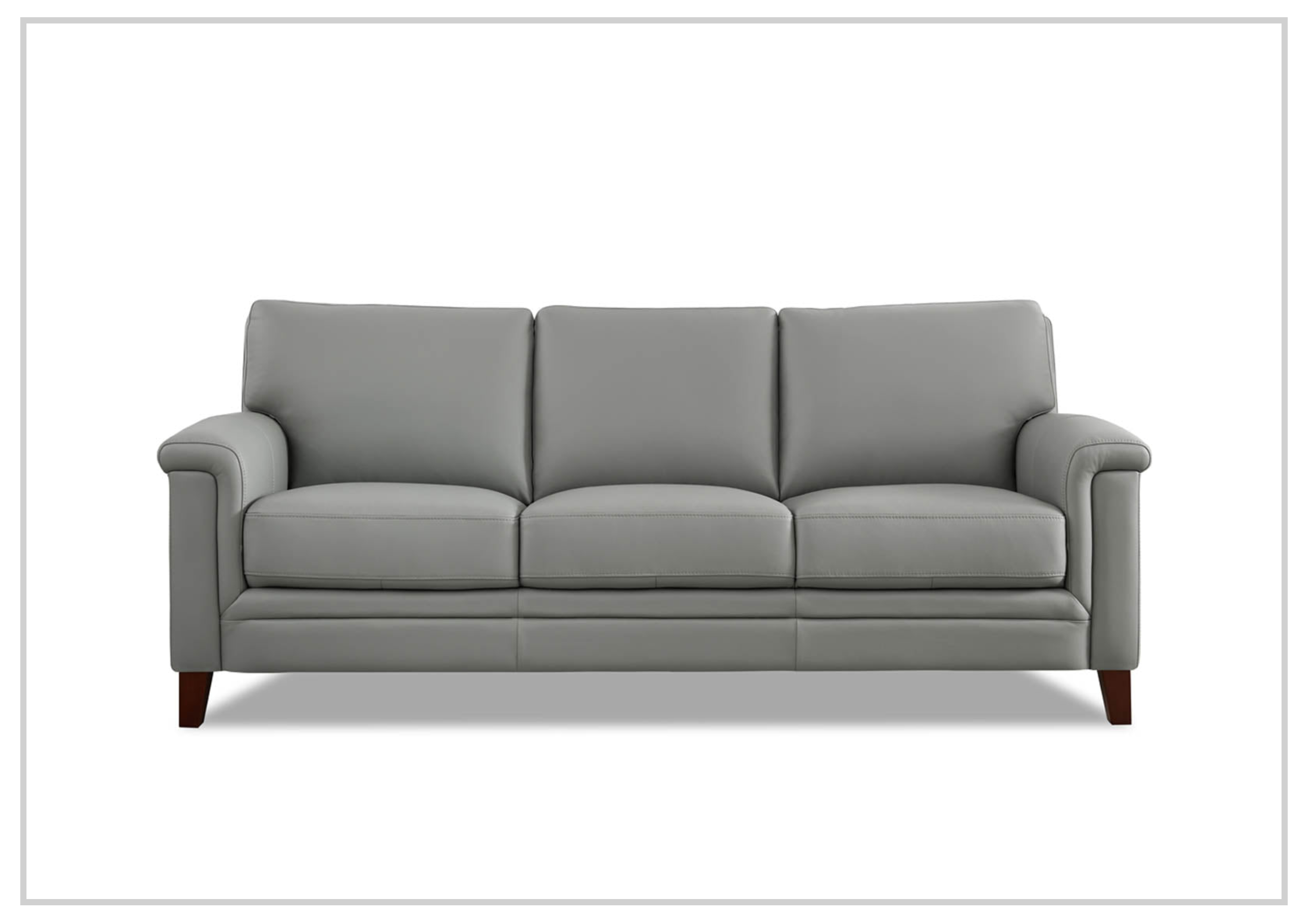 Hydeline Westcott 3-Seater Genuine Top Grain Leather Sofa - Luxurious Living Room Furniture for Home & Office Comfort