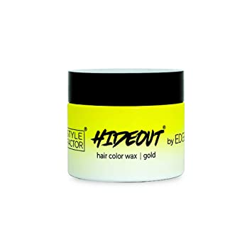 Hideout Temporary Hair Color Wax - Vibrant & Washable Hair Styling for Parties, Halloween & Cosplay