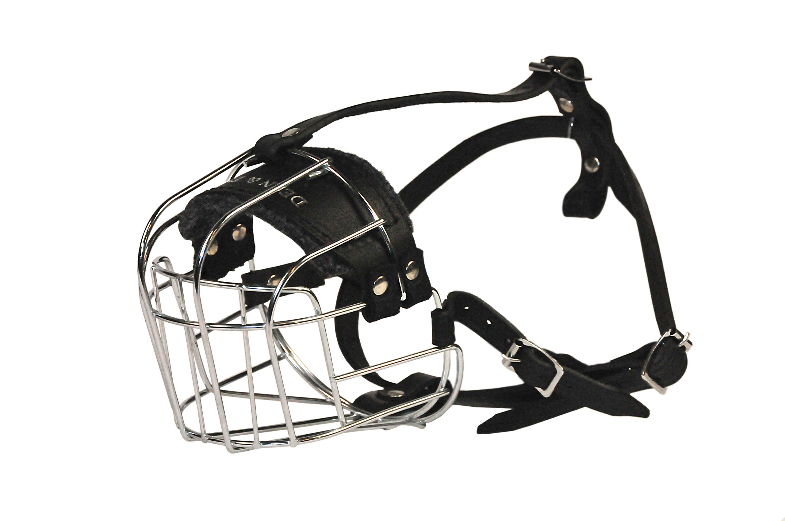 Dean and Tyler Wire Basket Muzzle for Large Dogs - Size R4 - Breathable & Secure Dog Muzzle for Rottweilers, German Shepherds - Perfect for Training, Grooming & Vet Visits