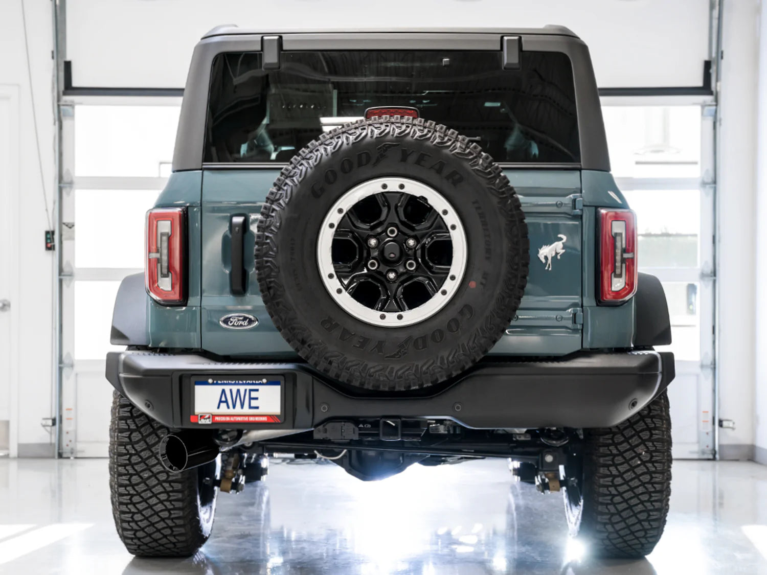 Ford Bronco AWE 0FG Catback Exhaust System with BashGuard™ - Single 5