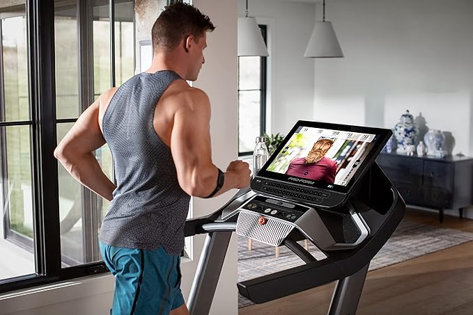 ProForm Pro 9000 Smart Treadmill - Premium Folding Running Machine with 10
