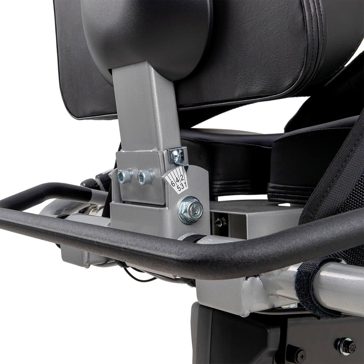 Spirit Fitness MS300 Recumbent Stepper - Low Impact Exercise Bike for Home Workout, Seniors & Physical Therapy | Compact Cardio Machine for Small Spaces & Rehab