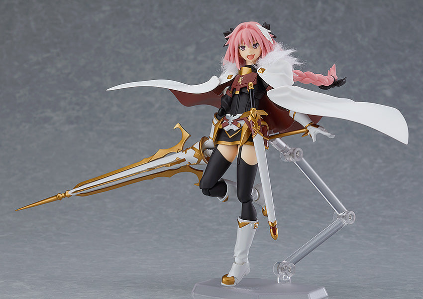 Figma #423 Astolfo Rider of Black Fate/Apocrypha Anime Action Figure - Perfect for Collectors, Cosplay, and Anime Display