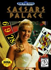 Caesar's Palace Sega Genesis Game - Classic Casino Simulation for Retro Gaming Enthusiasts | Perfect for 90s Nostalgia & Vintage Console Collectors