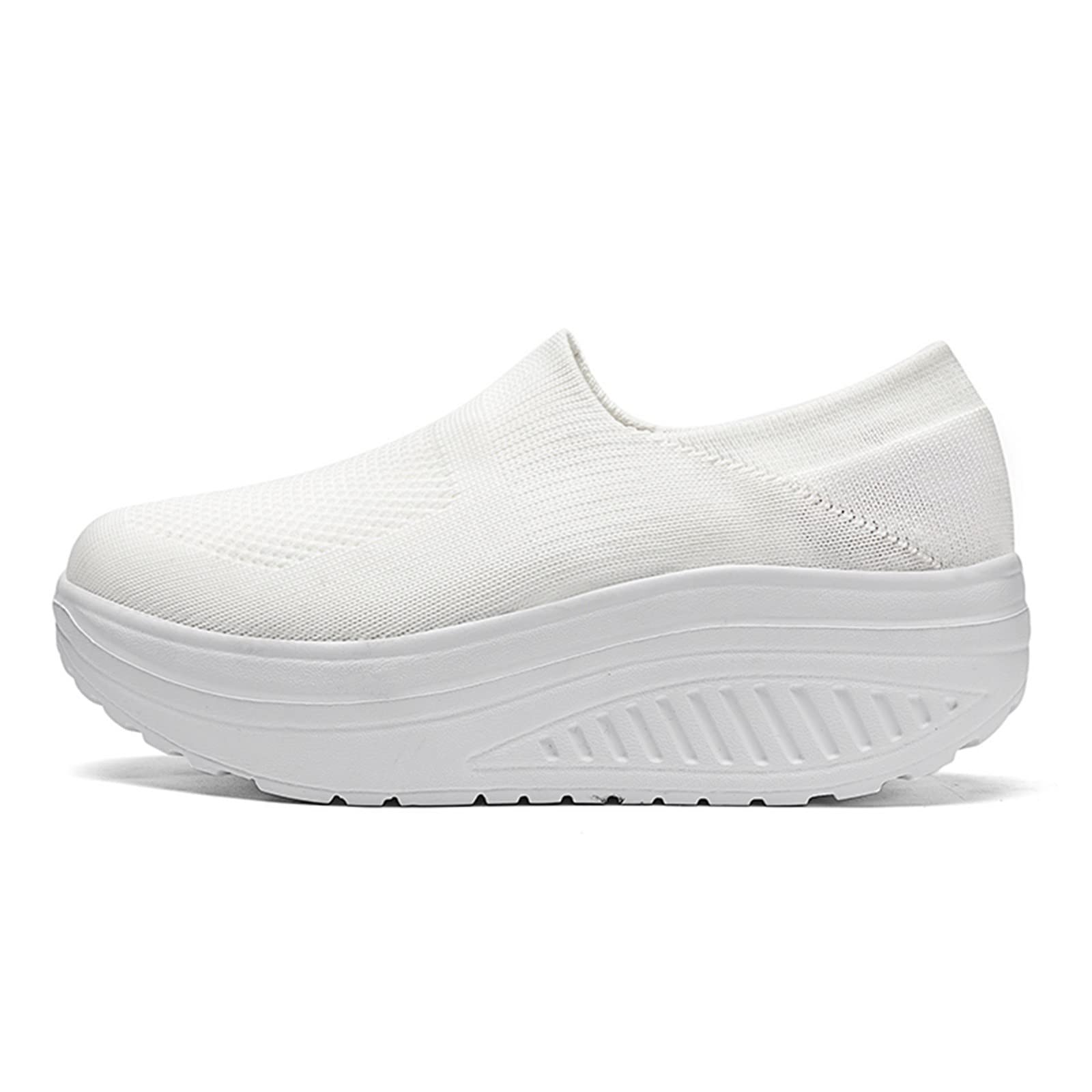 Women's White Gold Hiking Shoes - Retro Cushioned Trekking & Walking Shoes for Summer | Comfortable Leisure Sandals for Outdoor Adventures & Casual Wear