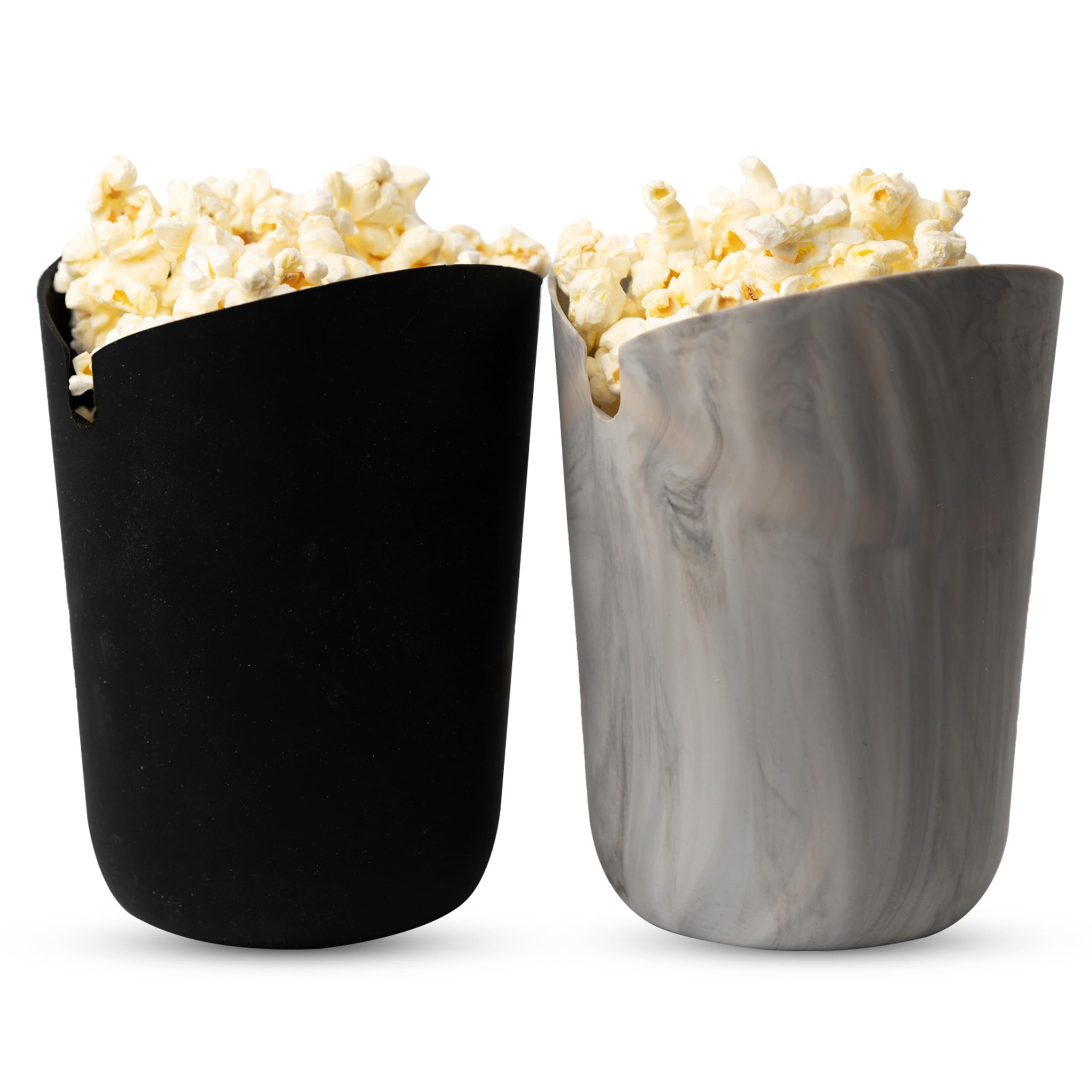 Collapsible Silicone Microwave Popcorn Popper - Reusable Popcorn Bucket & Bowl Set for Home | BPA-Free Air Popper for Healthy Snacks | Perfect for Movie Nights, Parties, and Family Gatherings