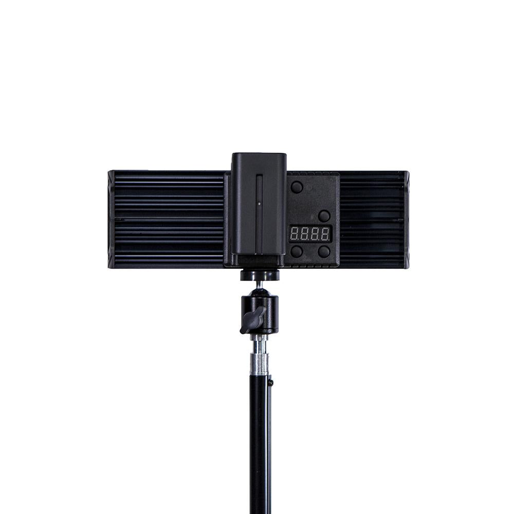 Professional 9 LED Photography Video Lighting Kit with 2x 'DUO' Crystal Luxe Panels - Perfect for DIY Studio, YouTube Videos, Product Photography & Live Streaming