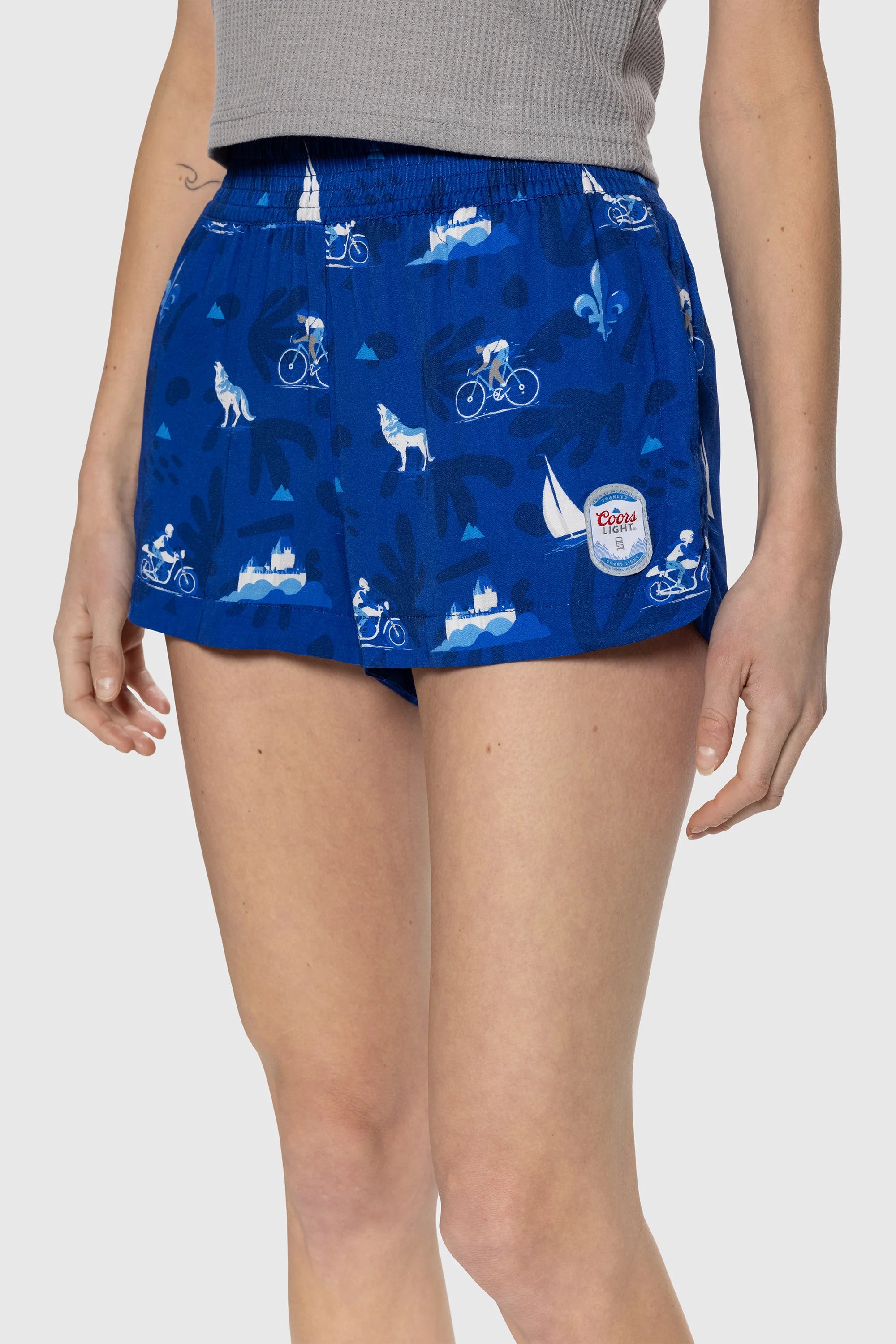 Coors Light Lounge Short - Comfortable & Stylish Men's Casual Shorts for Summer, Beach, and Outdoor Activities