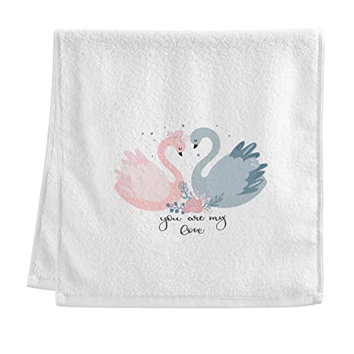 M Swan Love Flowers