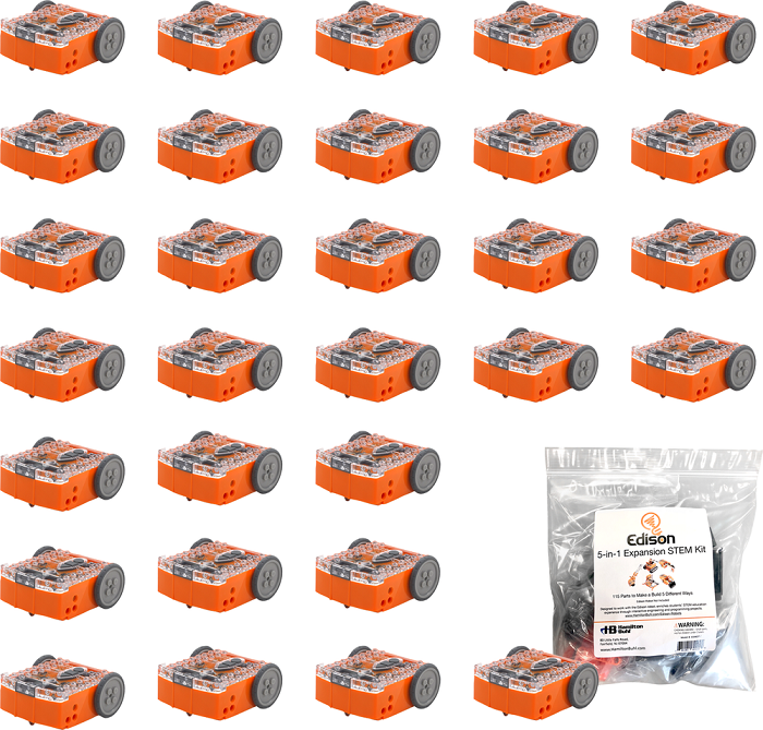 Edison Educational Robot Kit by HamiltonBuhl - STEAM Learning Robotics & Coding for Kids | Perfect for Classroom STEM Projects & Home Learning Activities