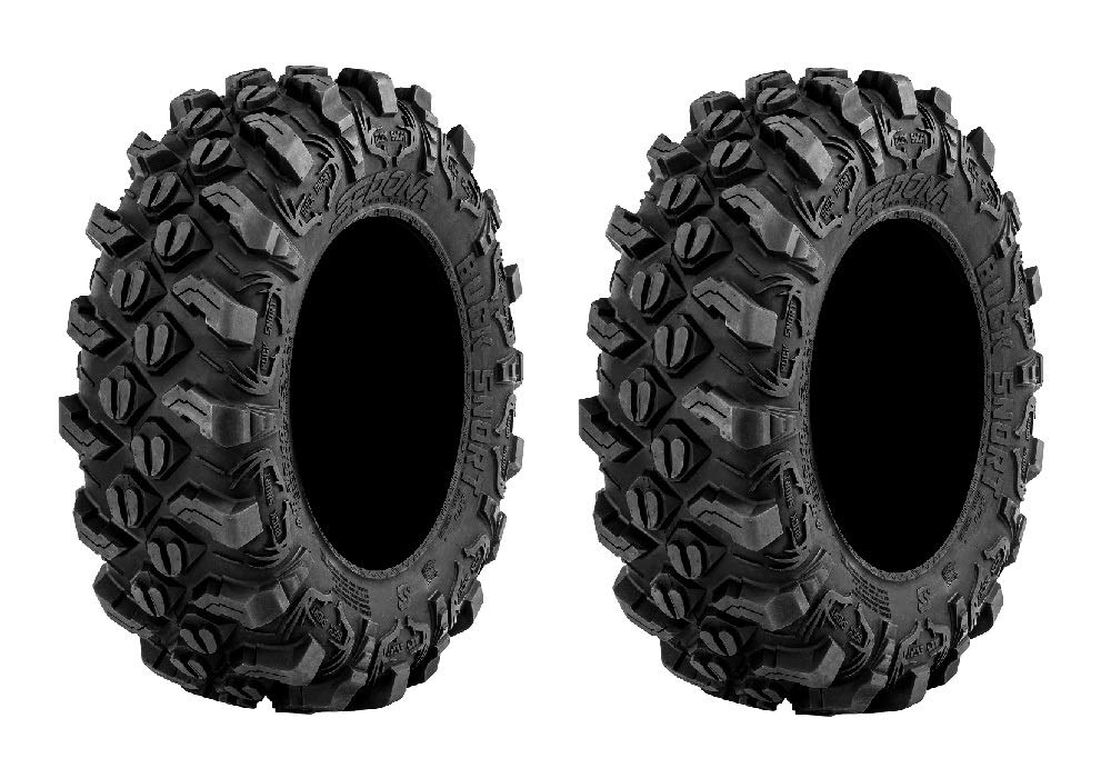 Sedona Buck Snort 25x8-12 (6ply) ATV Tires - Pair of 2 All-Terrain Off-Road Tires for ATV, UTV & Quad Vehicles - Perfect for Mud, Sand, Trails & Outdoor Adventures