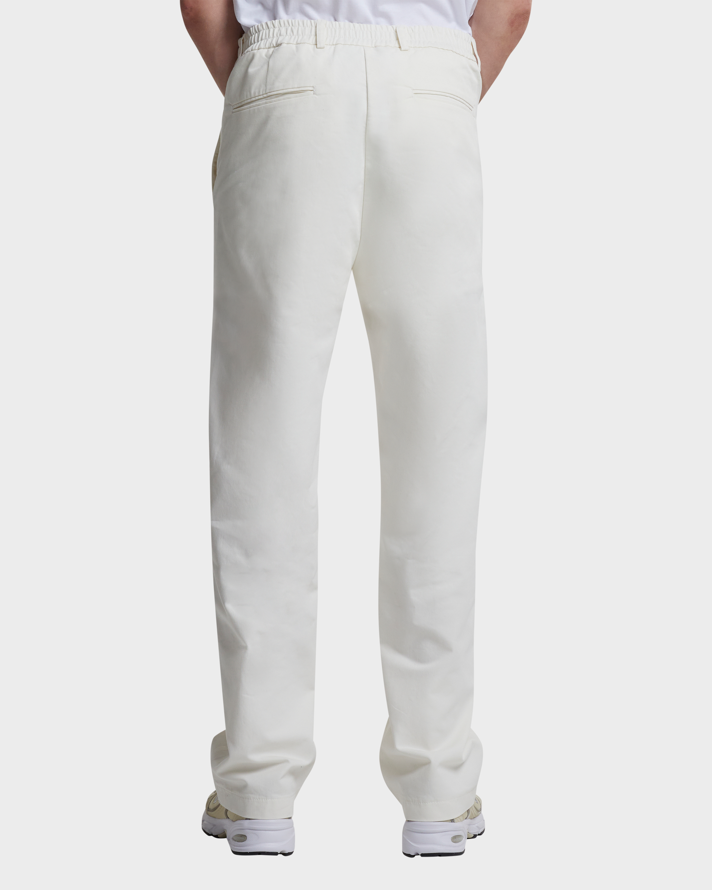Premium Tailored Pants for Women - High Waist Slim Fit Work Pants in Ecru | Office Wear, Business Casual & Professional Outfits