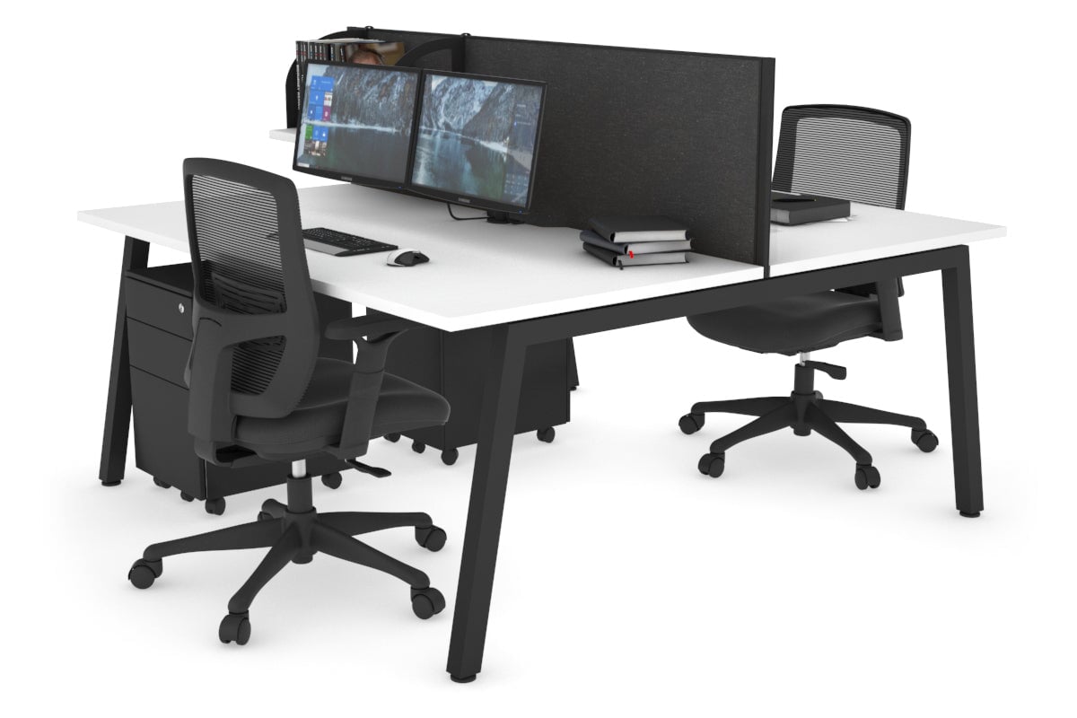 Quadro 2 Person Office Workstation - 47.2