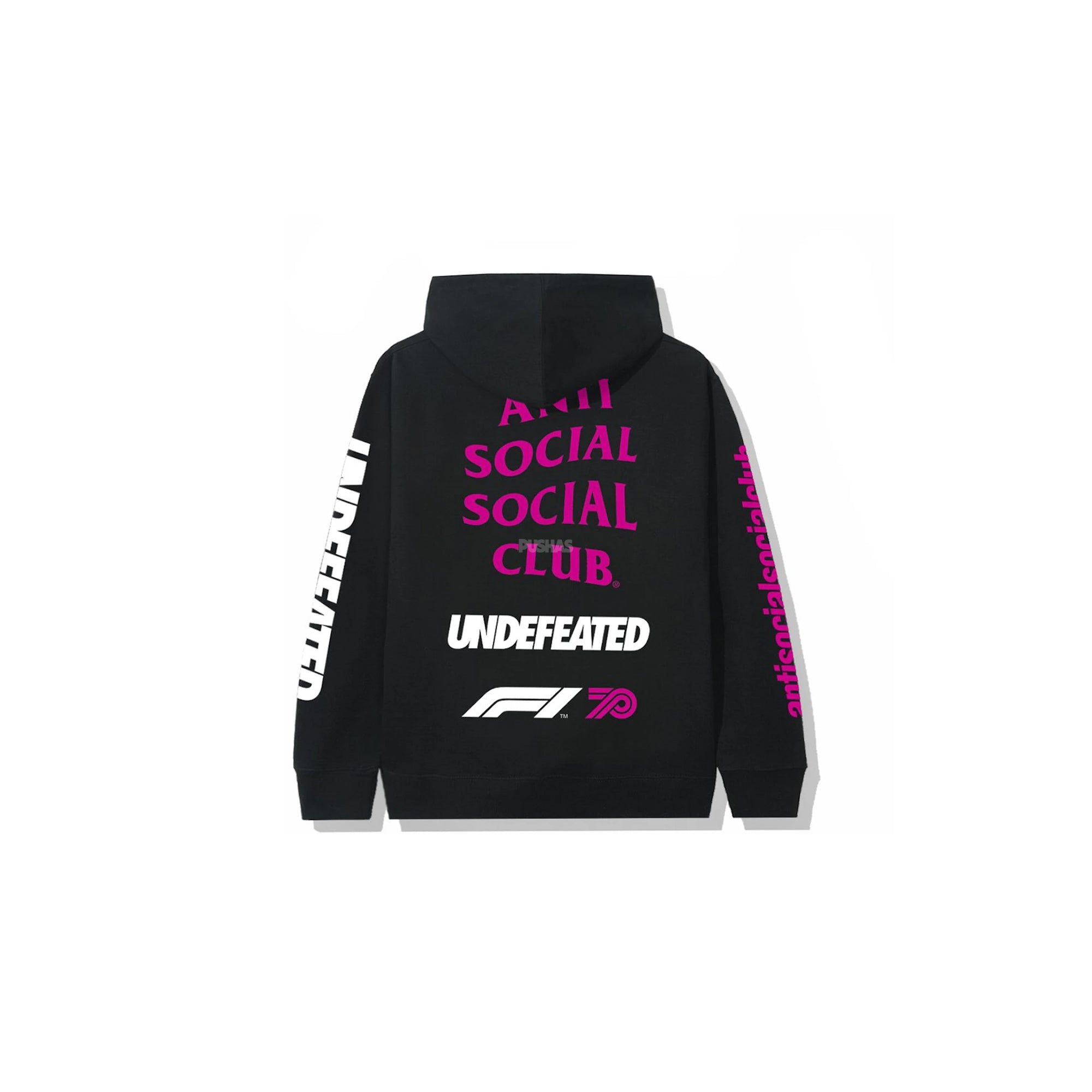 Anti Social Social Club x UNDFTD x F1 Black Hoodie (2020) - Streetwear Fashion for Urban Lifestyle & Casual Wear