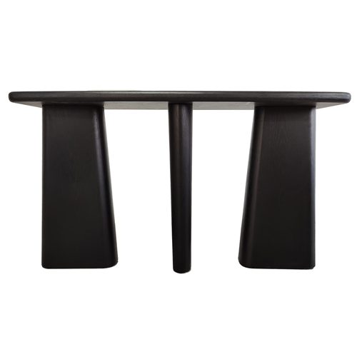 Byron Modern Black Console Table - Entryway Sofa Table for Hallway, Living Room & Home Decor