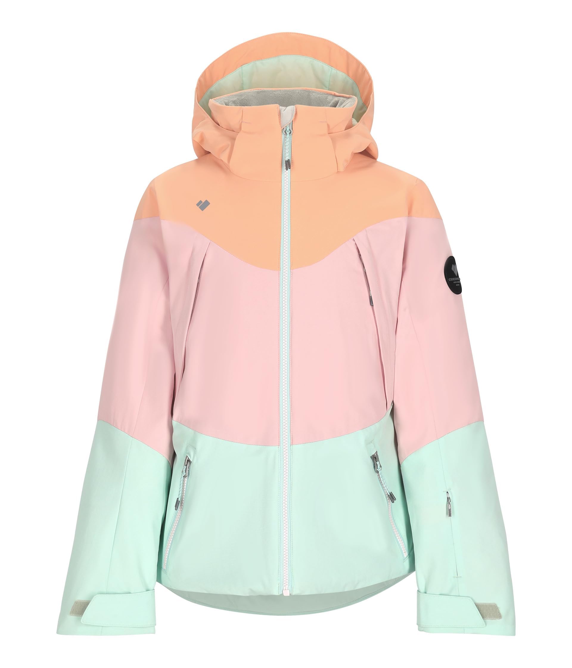 Obermeyer Girls' Reese Winter Jacket for Big Kids - Waterproof Snow Coat for Skiing, Snowboarding & Outdoor Activities