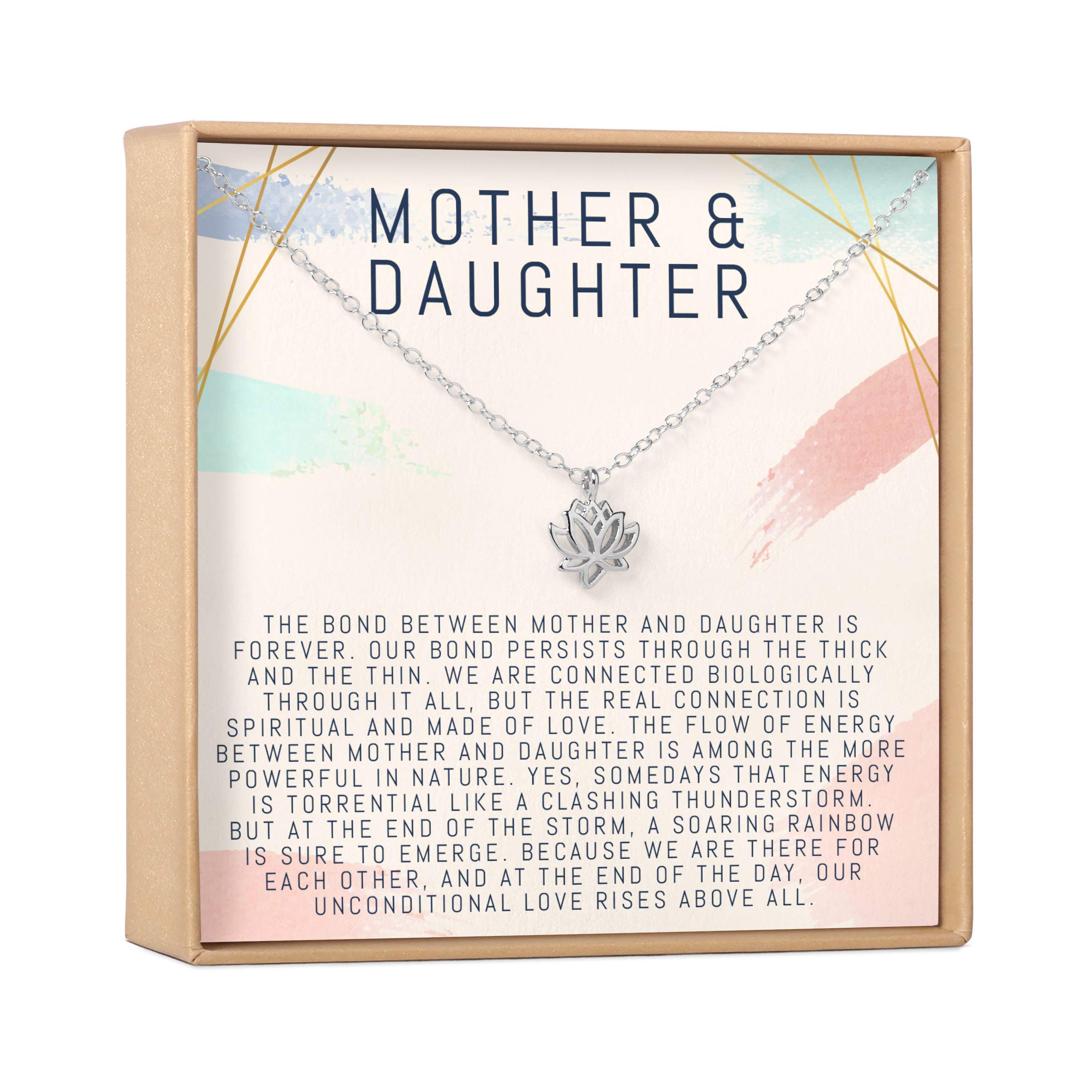 Mother & Daughter Necklace Set - Sterling Silver Heart Pendant Jewelry Gift for Birthday, Christmas, Anniversary | Perfect for Family Bonding & Special Occasions