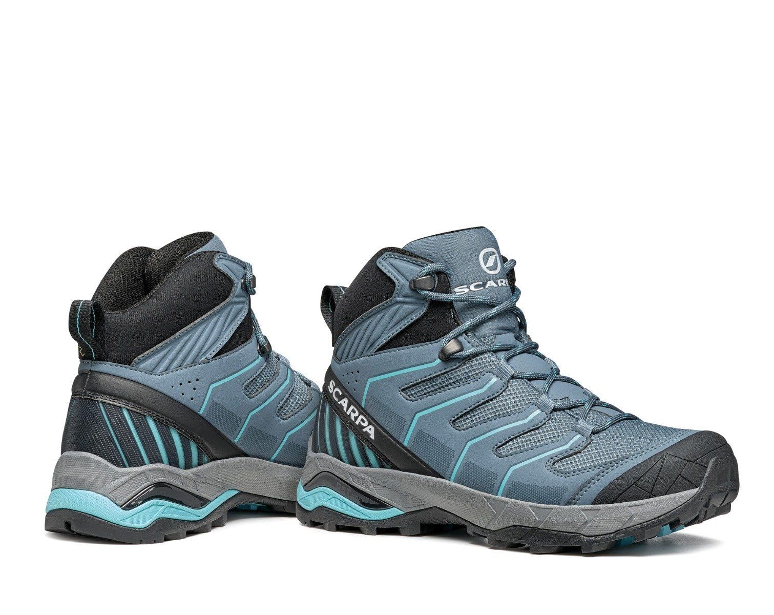 SCARPA Women's Maverick Mid GTX Waterproof Hiking Boots - Lightweight Gore-Tex Backpacking Shoes for Women - Perfect for Trail Hiking, Outdoor Adventures & Mountain Climbing