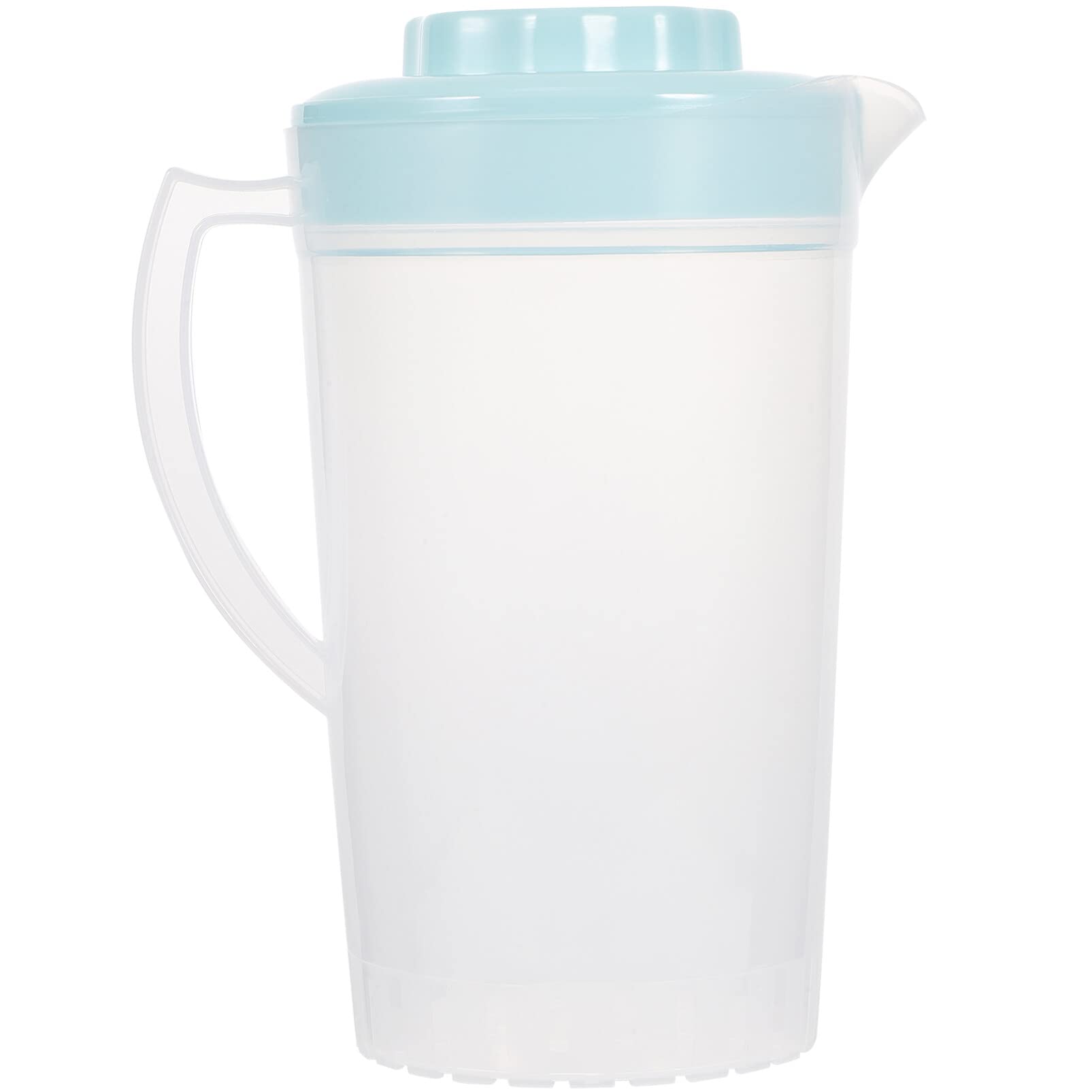 2L Large BPA-Free Plastic Water Pitcher with Lid - Perfect for Tea, Lemonade, Beverages & Iced Drinks - Ideal for Parties, Picnics & Home Use