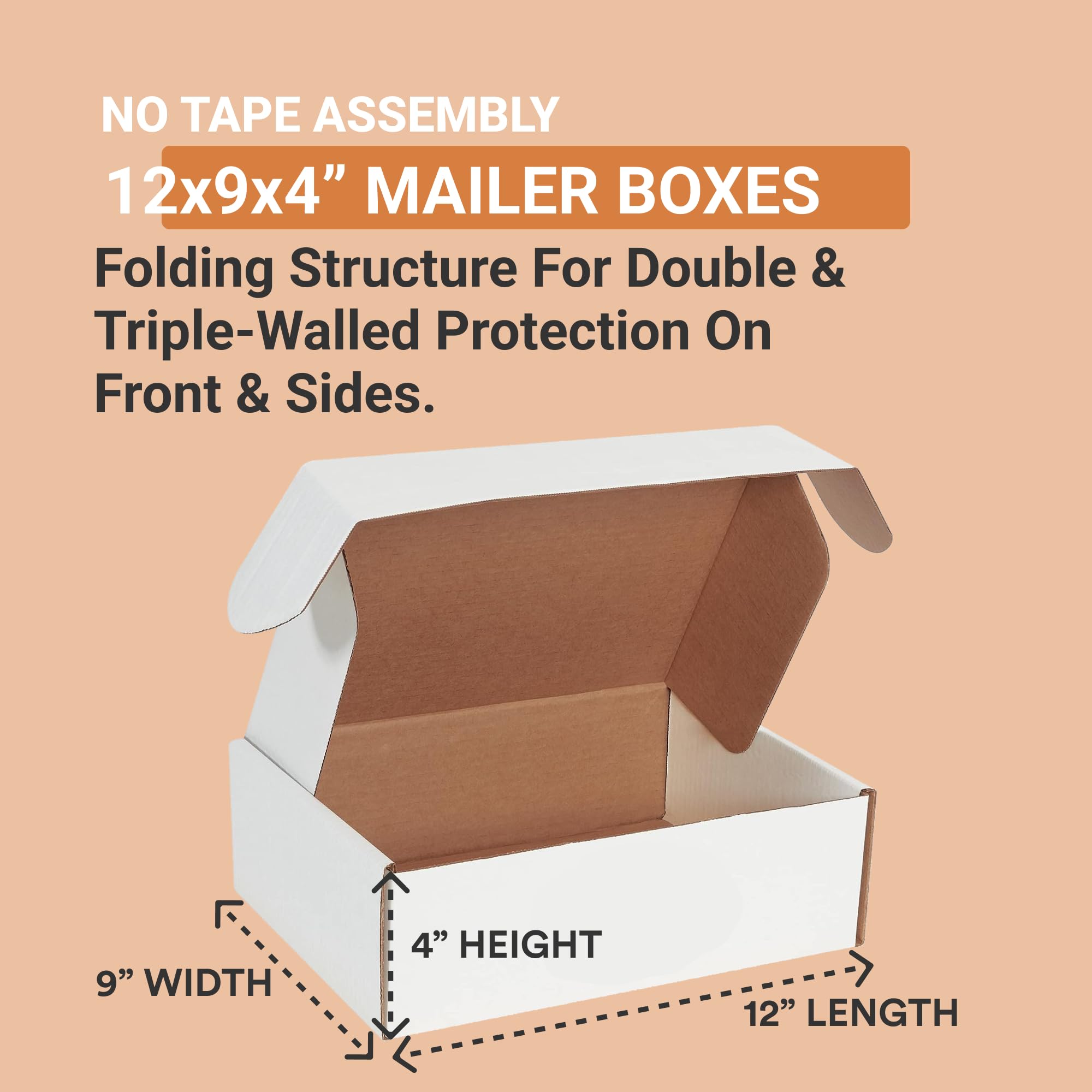 AVIDITI Medium Deluxe Literature Mailers - 12 1/8