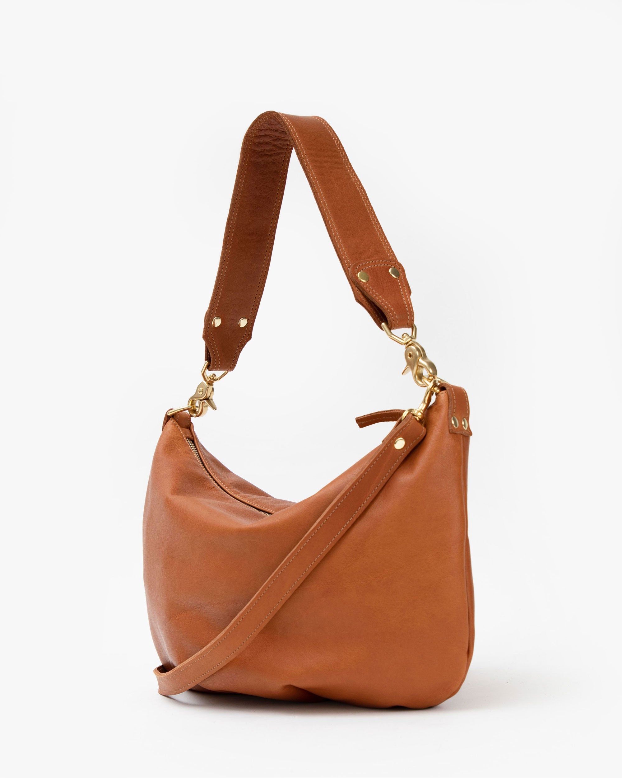 Moyen M Tan Neptune Crossbody Bag for Women - Stylish & Durable Leather Purse for Everyday Use, Work & Travel