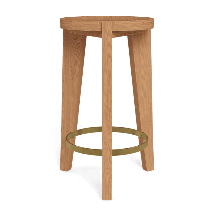 Bari Outdoor Bar Stool - Weather-Resistant Patio Bar Height Chair for Backyard, Deck & Poolside - Adjustable Swivel Barstool with Comfortable Cushion for Outdoor Dining & Entertaining