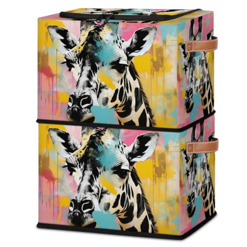Watercolor Pattern Giraffe