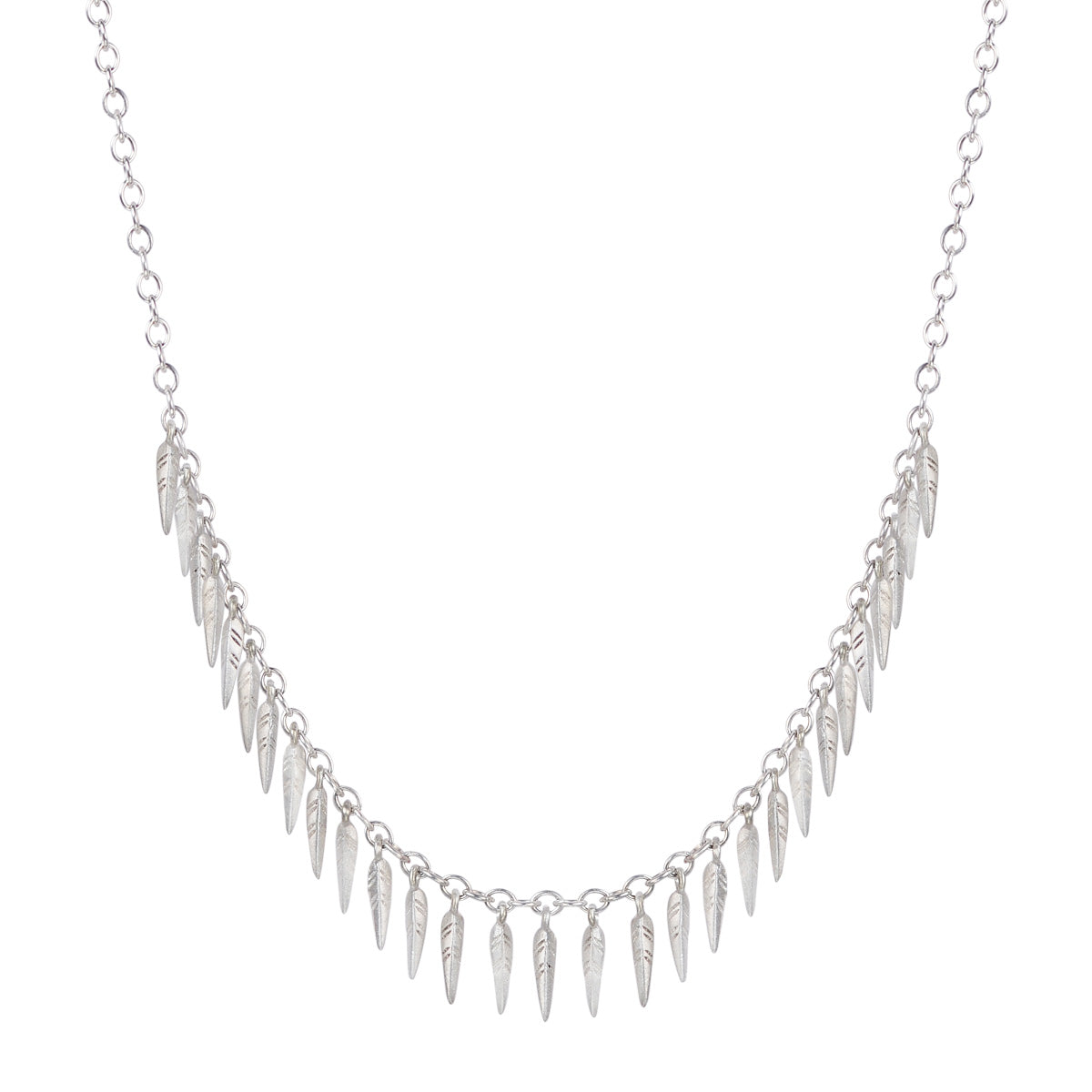 Authentic Sterling Silver Dream Catcher Fringe Necklace | Handmade Boho Jewelry for Women | Perfect for Festivals, Weddings & Spiritual Gifts