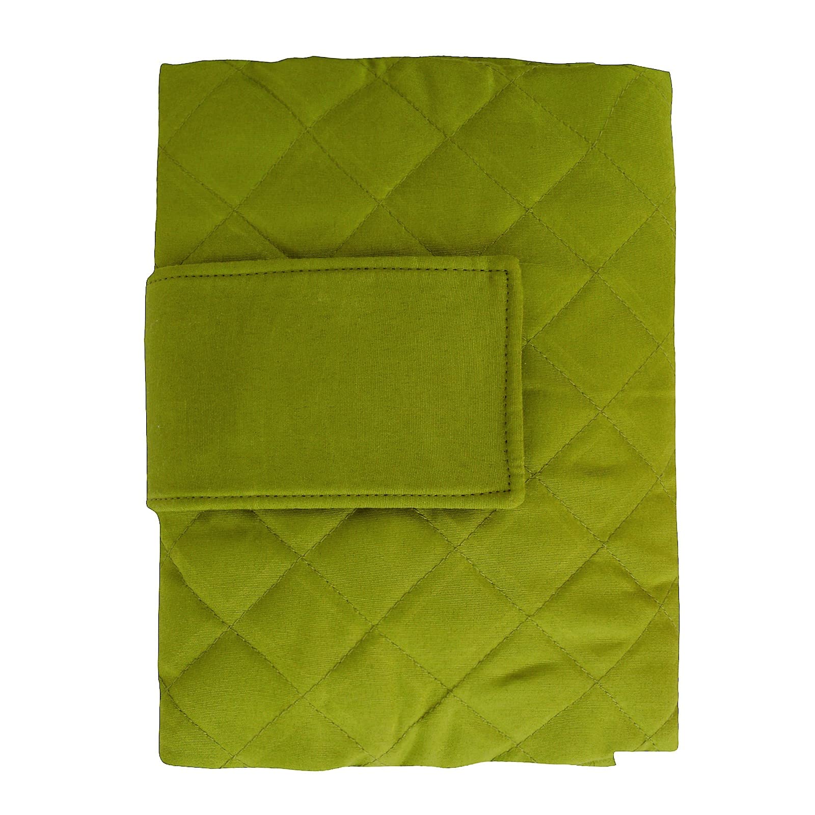 Yazzii Sewing Machine Mat with Pockets - Non-Slip Table Organizer Pad for Sewing Accessories & Supplies - Perfect for Quilting, Crafting & DIY Projects - Green