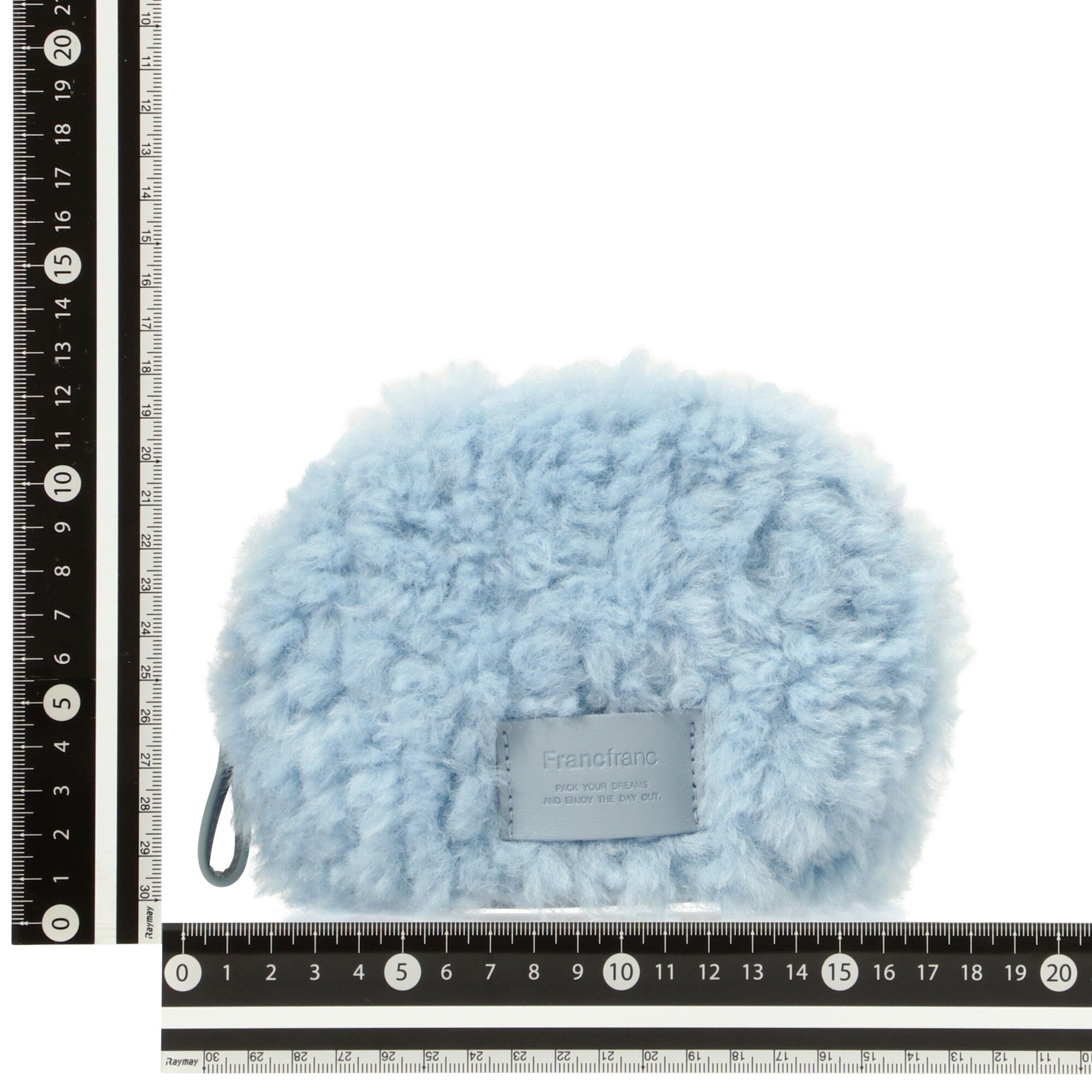 Boa Round Pouch Light Blue - Stylish Crossbody Bag for Women | Perfect for Travel, Shopping & Everyday Use