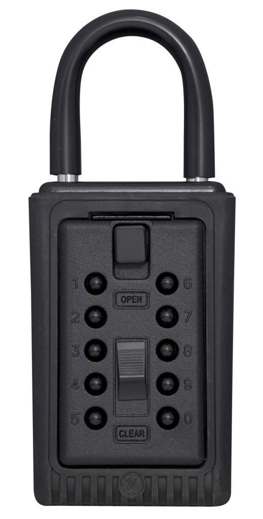 Kidde AccessPoint 001406 KeySafe - Secure Push Button Key Storage Box for Home & Office - Holds 3 Keys - Portable Black Key Safe for Outdoor, Vacation & Emergency Use