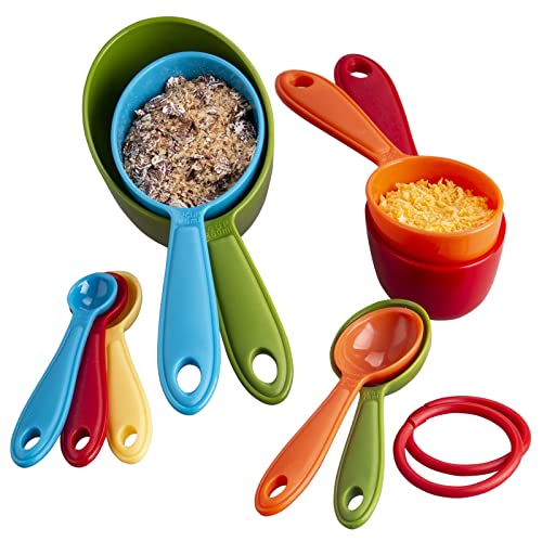A: Rainbow-4cups+5spoons