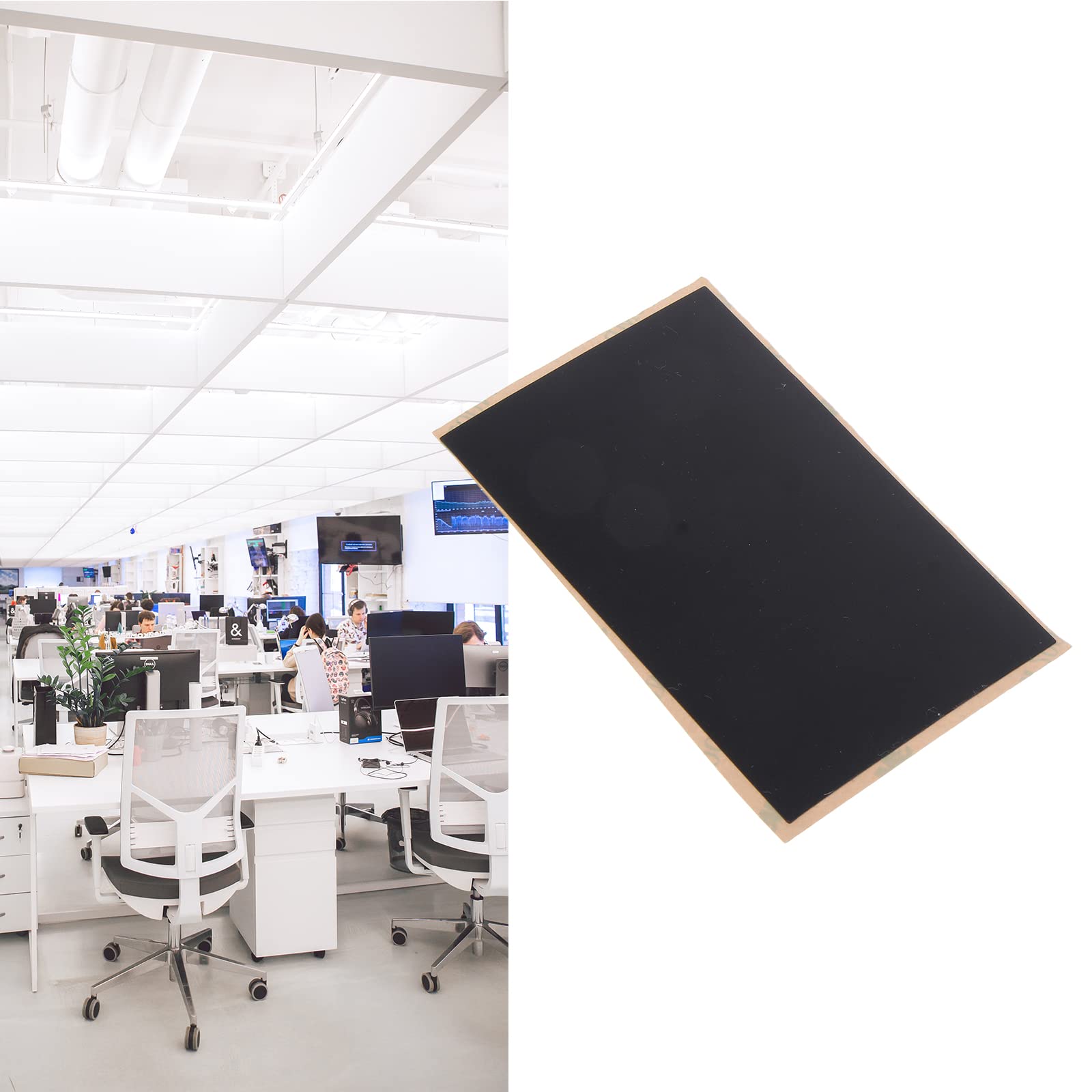 Lenovo ThinkPad P52 P53 Laptop Trackpad Skin Cover - 4Pz Black Adhesive Protector for Enhanced Durability and Precision Control in Office and Remote Work