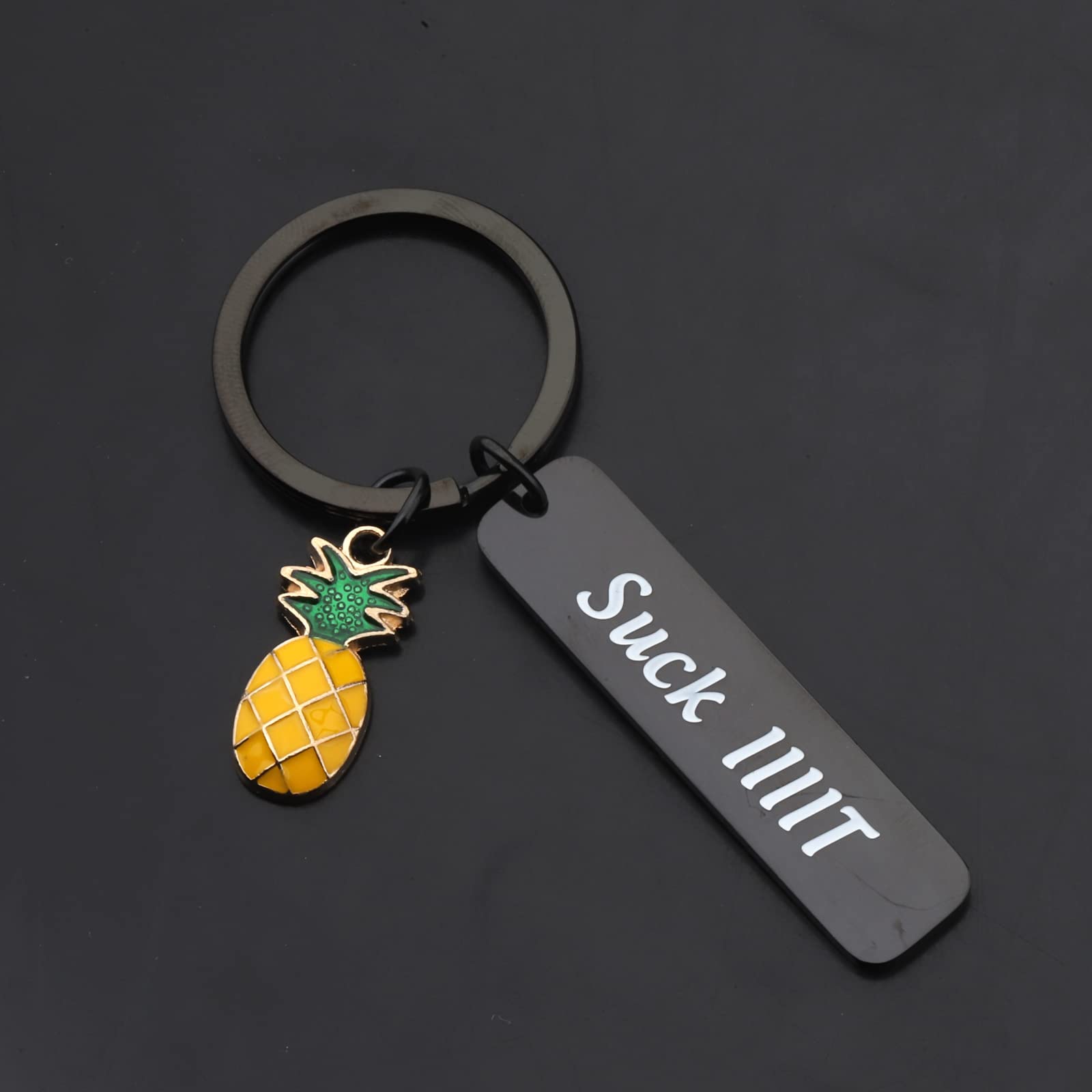 FAADBUK Pineapple Keychain - Psychedelic TV Show Inspired Gift for Fans - Perfect for Keychains, Backpacks, and Party Favors