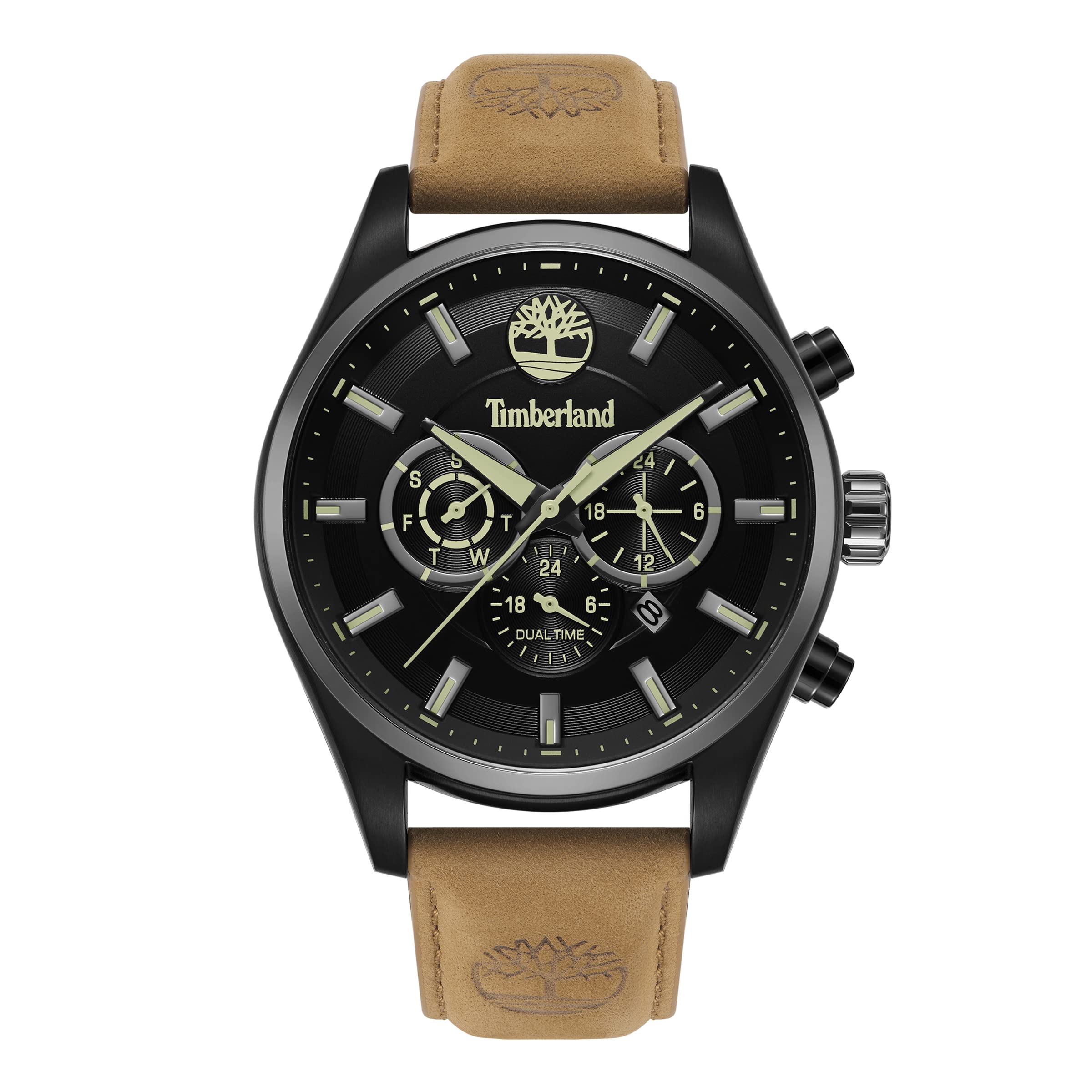 TIMBERLAND Ashmont Men's Watch - Waterproof Stainless Steel Analog Wristwatch for Outdoor, Casual & Business Wear