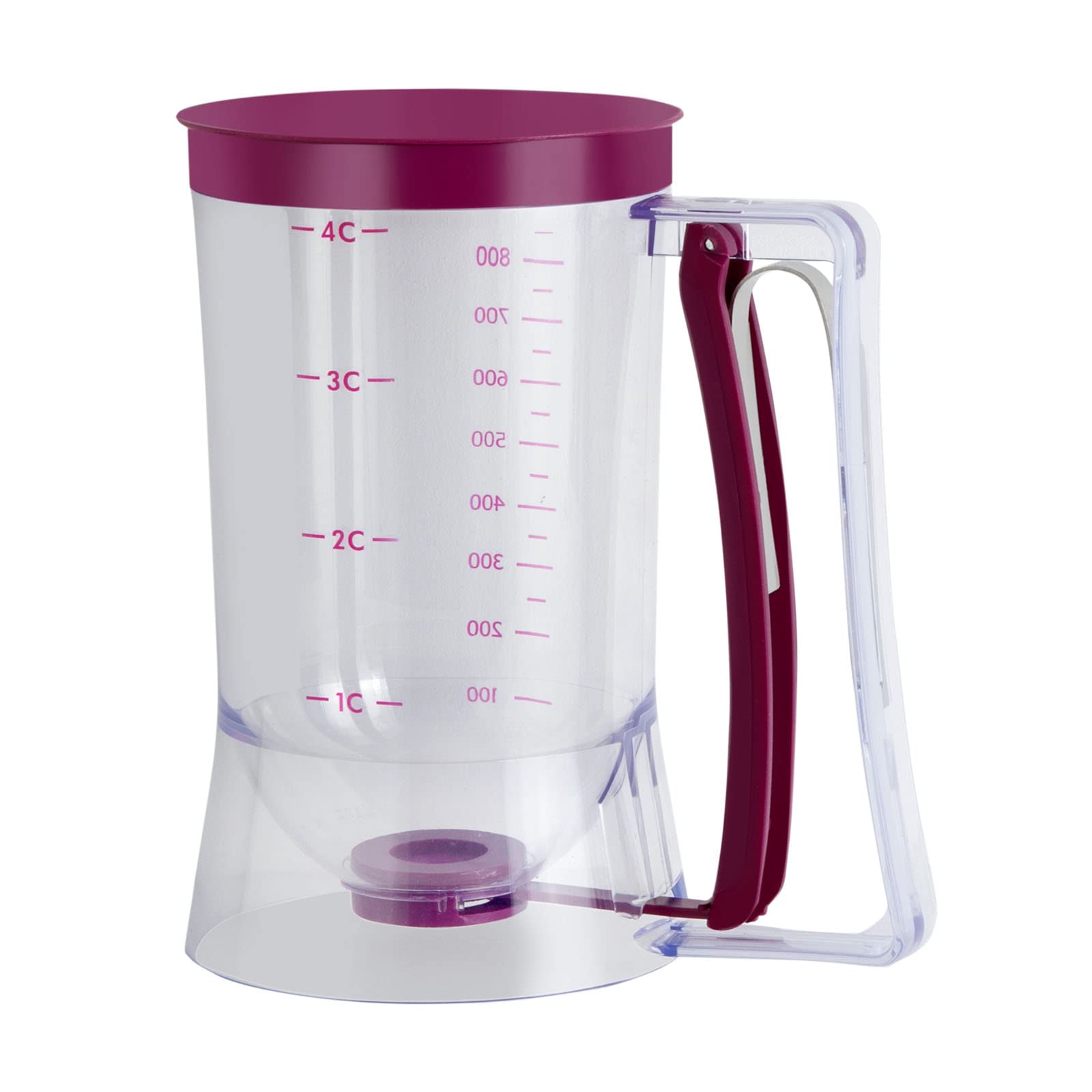 ChuangQi Cake Batter Dispenser - Precise Measuring Baking Tool for Pancakes, Cupcakes & Waffles | Ideal for Home Baking, Breakfast Prep & Party Dessert Making