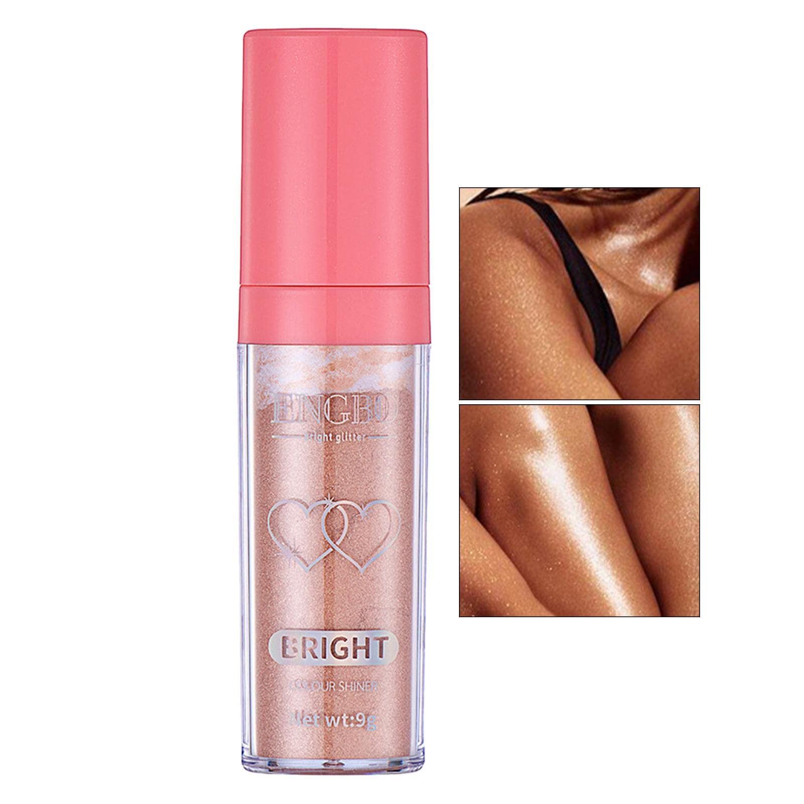 Fairy Highlight Patting Powder - 9g Brightening Face, Body & Hair Makeup Stick | Shimmering Highlighter for Cheeks, Shoulders & Hair | Perfect for Parties, Photos & Everyday Glow