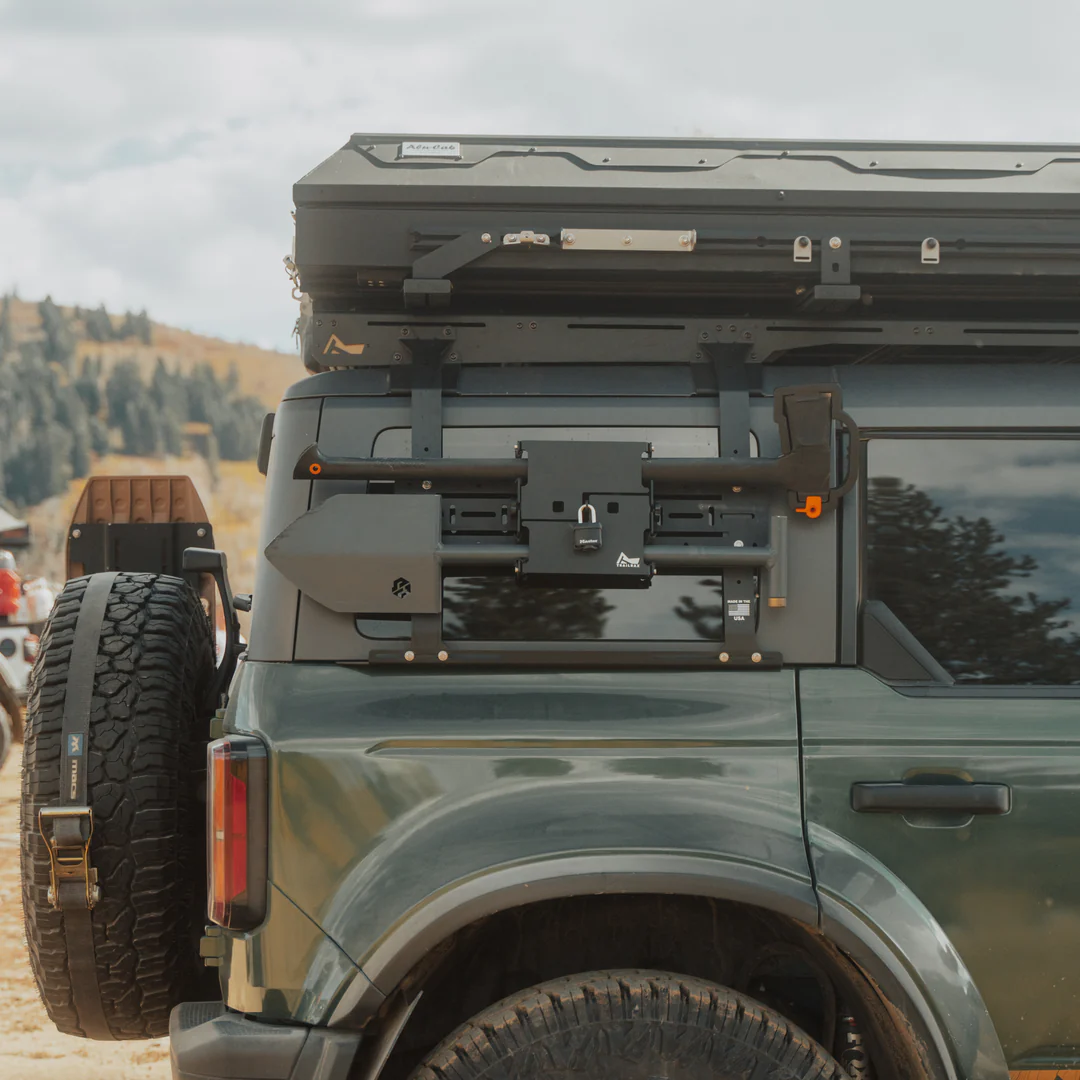 Bronco Modular Roof Rack for 4-Door SUVs - Heavy Duty Aluminum Cargo Carrier for Off-Road Adventures & Camping Gear Storage