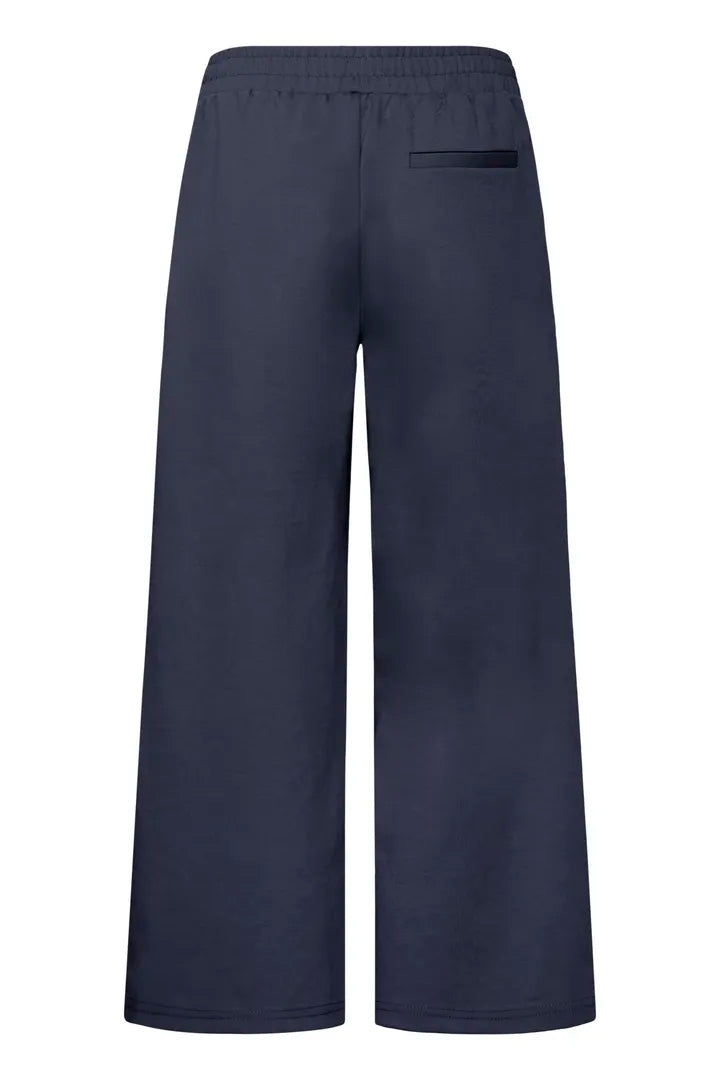 Kate Cropped Wide Leg Pants - High Waisted Casual Trousers for Women | Comfortable & Stylish Lounge Pants | Perfect for Work, Travel & Everyday Wear