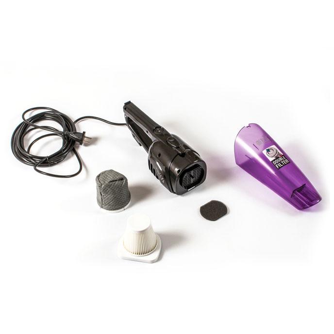 BergHOFF Merlin All-In-One Cordless Vacuum Cleaner | Powerful 20000PA Suction | Lightweight & Portable | Purple | Ideal for Hard Floors, Carpets & Pet Hair Cleaning