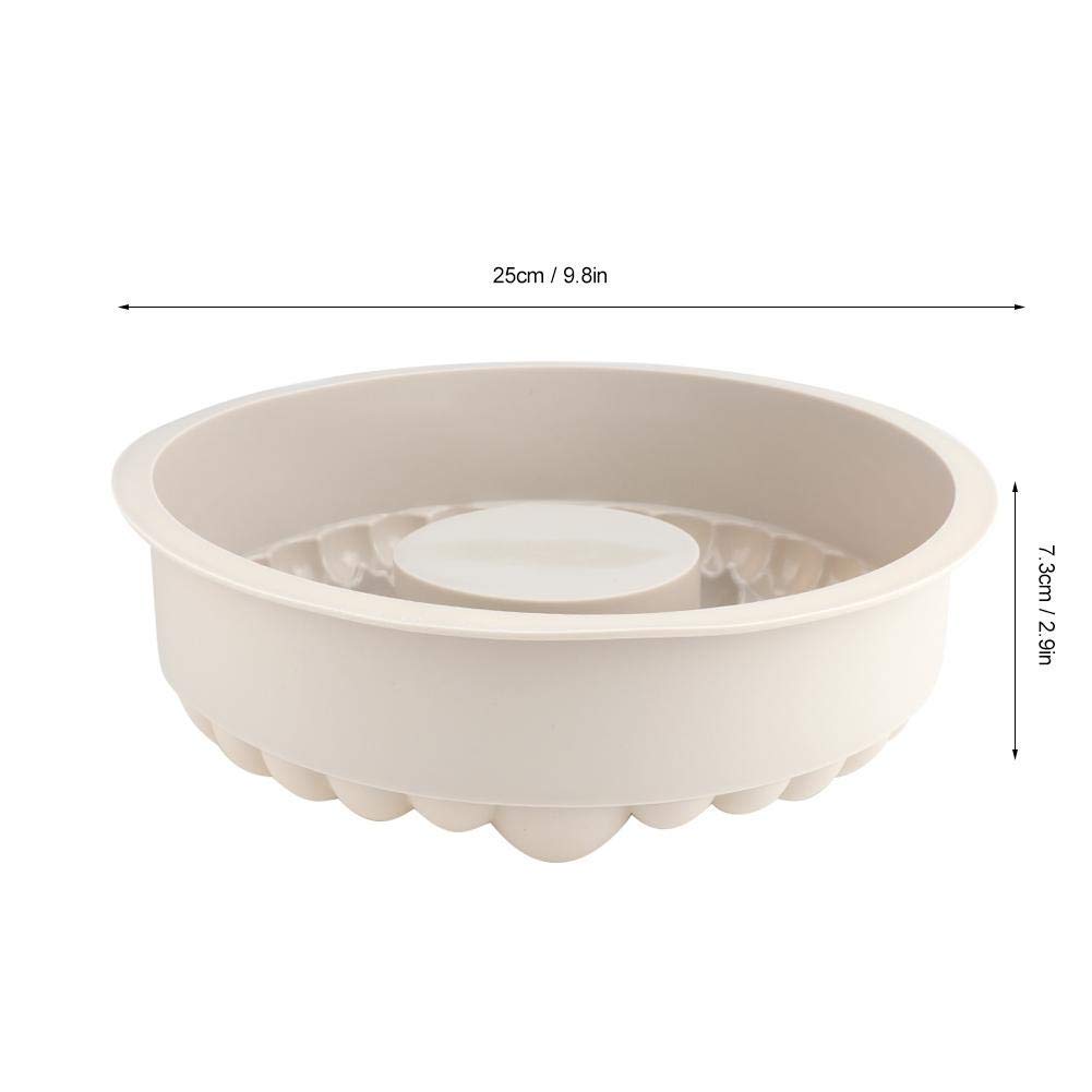 Yosoo Flower Shape Silicone Cake Mold for Baking Bread, Pie, Flan, Tart & Mousse - DIY Dessert Decorating Tool for Home Bakers - Perfect for Birthday Parties, Wedding Cakes & Holiday Treats