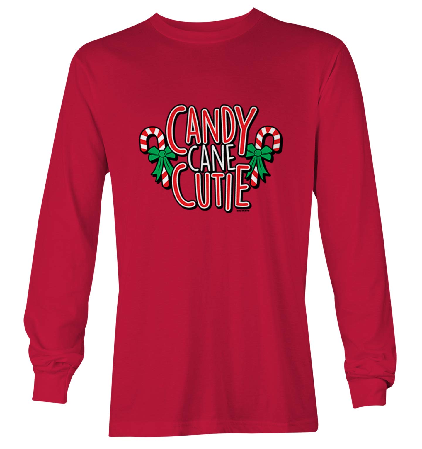 Haase Unlimited Candy Cane Cutie - Adorable Sweet Youth T-Shirt | Christmas Holiday Cute Kids Outfit | Perfect for Family Photos & Festive Celebrations