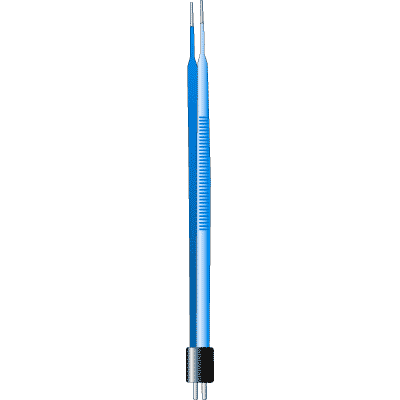 Bipolar Gerald Forceps 1mm 91 6104 - Precision Surgical Instrument for Microsurgery and Neurosurgery | Ideal for Delicate Tissue Handling in Medical Procedures