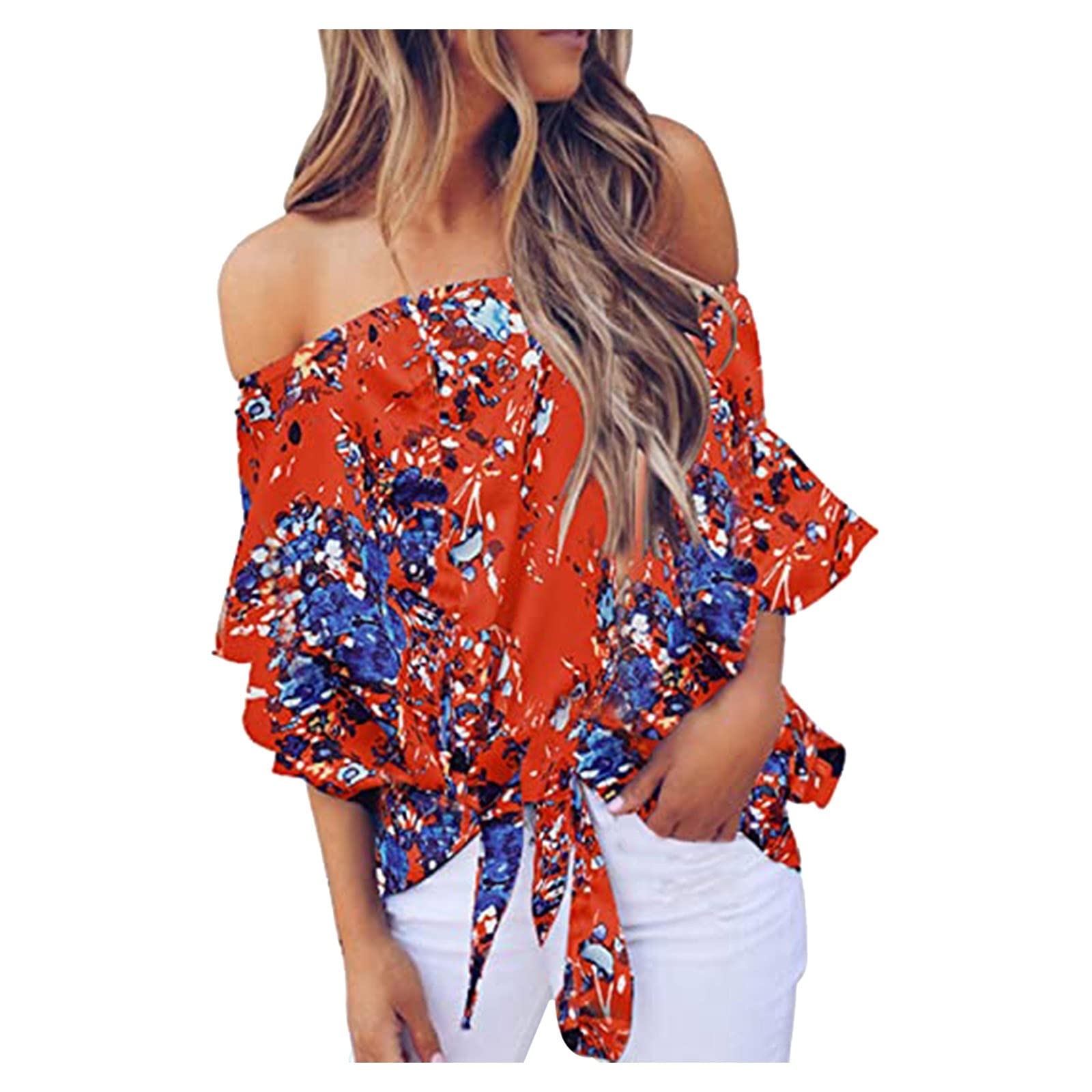 Women's Casual Crewneck Long Sleeve Pullover Sweatshirt - Soft Comfortable Loose Fit Tops for Everyday Wear, Workout & Lounge - Plus Size Available