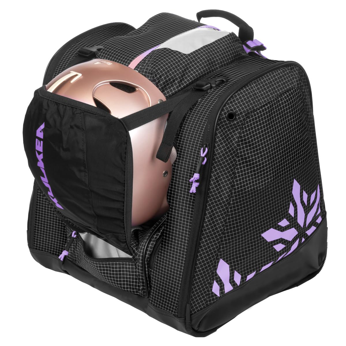 Powder Trekker Ski Boot Bag - Waterproof & Durable Travel Bag for Ski Boots - Perfect for Ski Trips, Mountain Adventures & Winter Sports Gear Storage