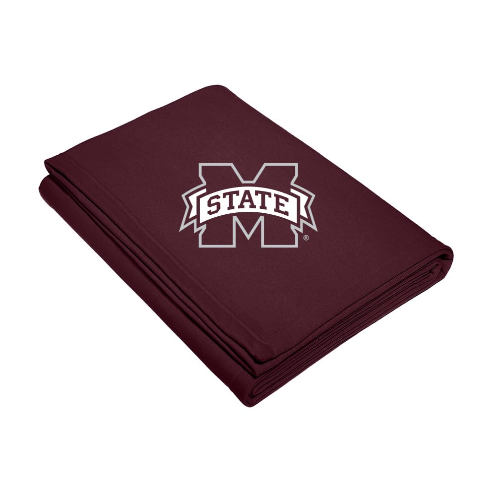 Mississippi State Bulldogs Prime Logo Fleece Throw Blanket 50