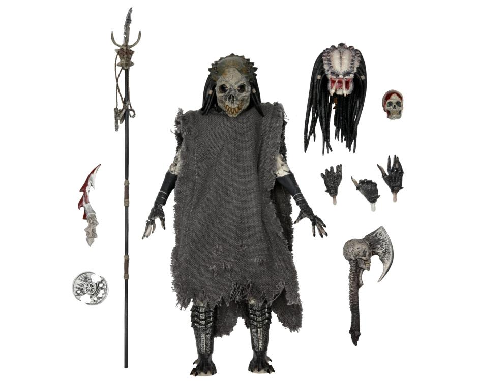 NECA Ultimate Shaman Predator Action Figure - Predator 2 Movie Collectible - Perfect for Display, Gift Giving & Action Figure Collections