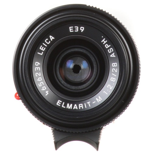 Leica Elmarit M 28mm f/2.8 ASPH Lens for Leica M Mount Cameras - High-Performance Wide-Angle Prime Lens for Street Photography & Travel