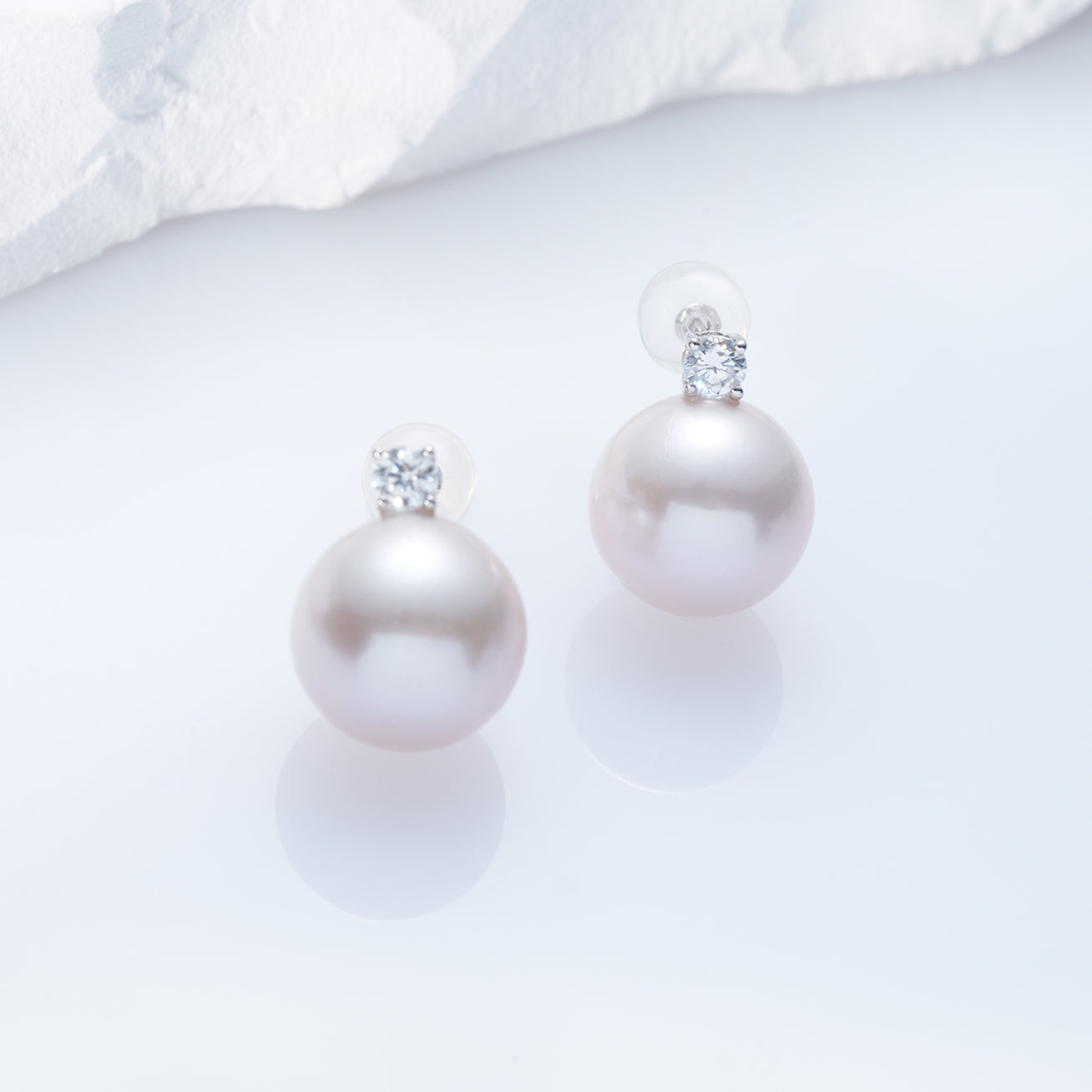 18K Gold Edison Pearl Earrings - AAA Grade Cultured Pearls, Hypoallergenic Luxury Jewelry for Women | Perfect for Weddings, Parties & Special Occasions