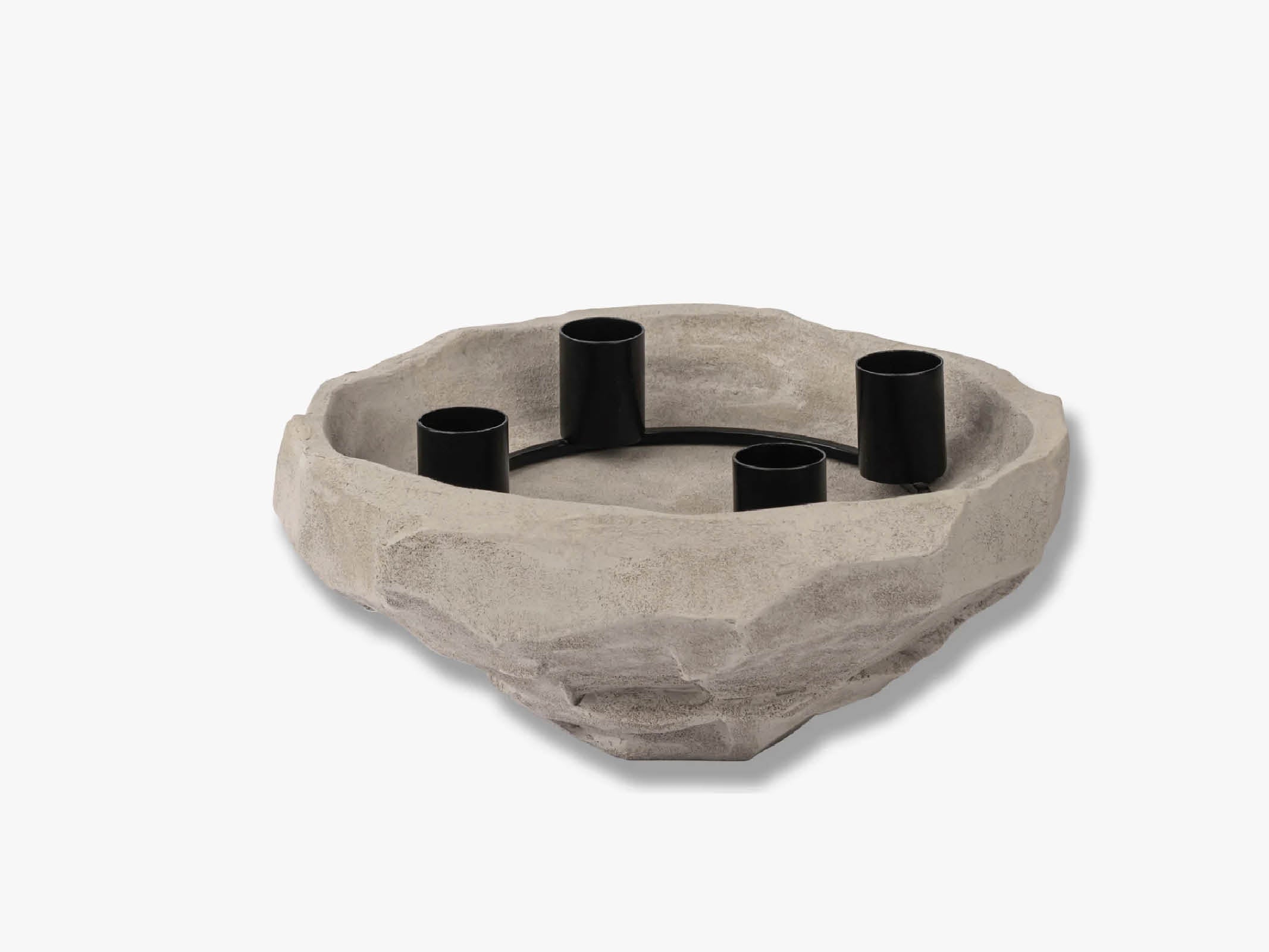Nuki Candle Bowl - Decorative Ceramic Candle Holder for Home Decor, Wedding Centerpieces, and Relaxing Aromatherapy | Perfect for Living Room, Bedroom, and Spa Ambiance